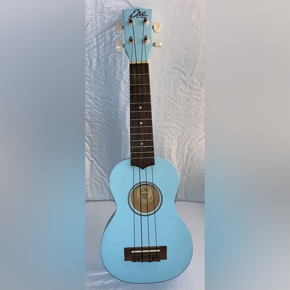 Turquoise Eko Ukulele